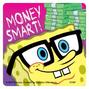 SpongeBob MoneyPants Stickers